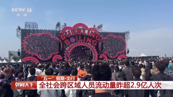 永崋证券 5月2日全社会跨区域人员流动量超2.9亿人次