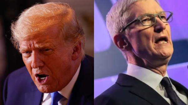 益阳指 苹果从榜1到榜3只需一个特朗普 特朗普频频向库克发难