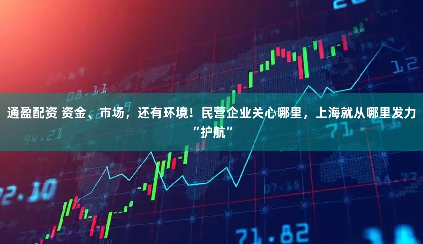 通盈配资 资金、市场，还有环境！民营企业关心哪里，上海就从哪里发力“护航”